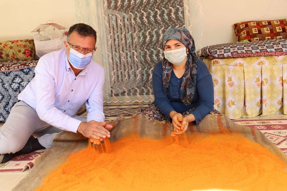 Başkandan tarhana dersleri