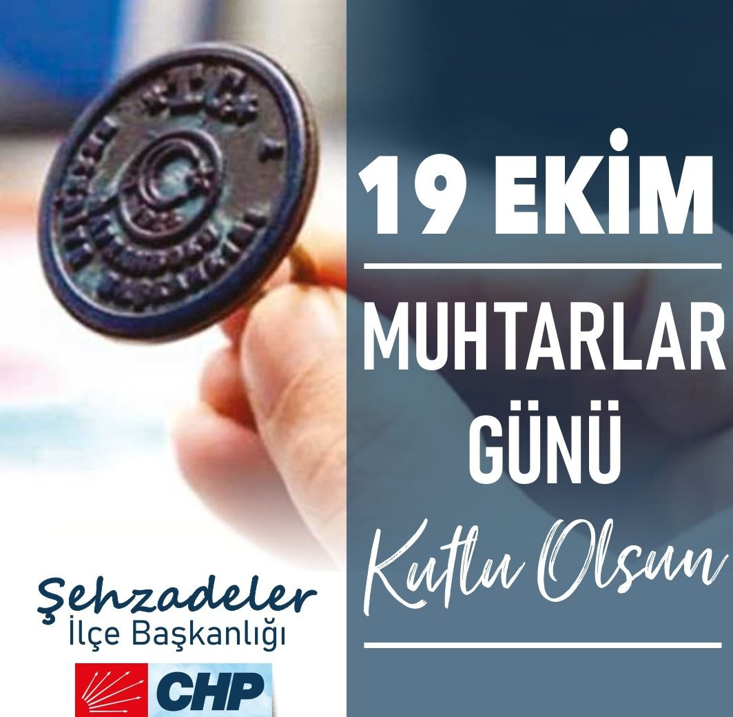 CHP'li Gürtnca muhtarların'muhtarlar gününü' kutladı