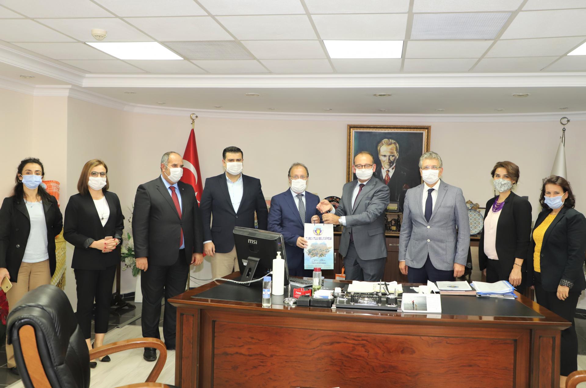 Belediye başkanlar Turgutlu'da buluştu