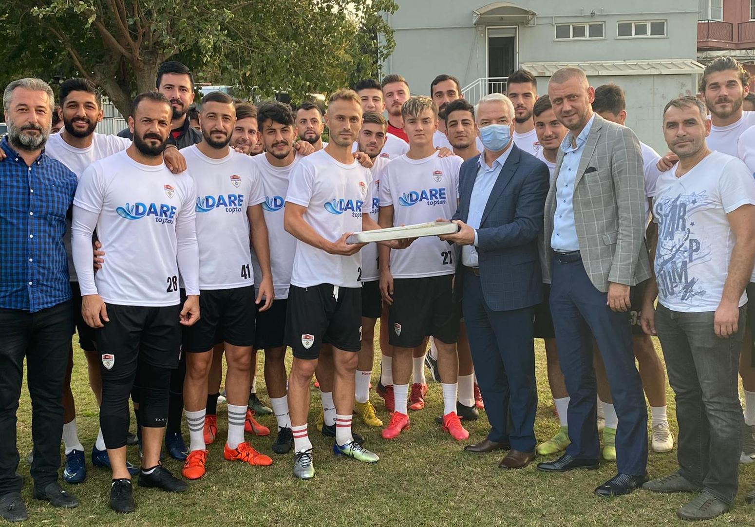 Baklava başkan Bilgin'den