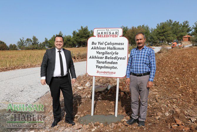 Dutlulu 'Bu yol halkın vergileriyle yapıldı'