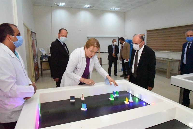 Vali Karadeniz, planetaryum ve bilim evini inceledi