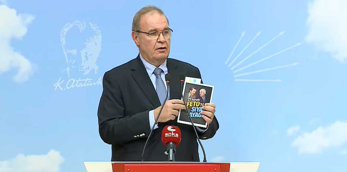 CHP'nin '21 soruda FETÖ'nün siyasi ayağı' kitabına yasak geldi