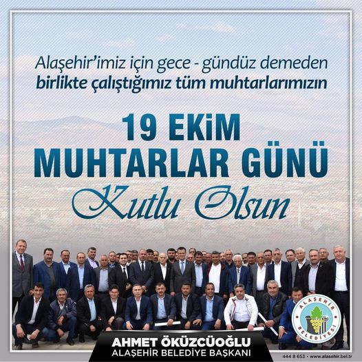 Öküzcüoğlu muhtarları kutladı