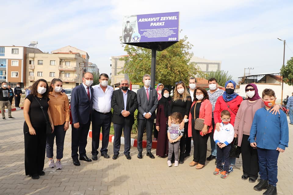 Arnavut Zeynel Parkı açıldı