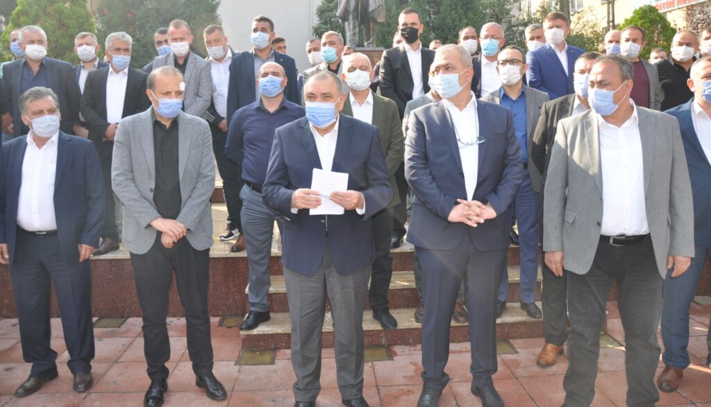 Madencilerden ortak basın toplantısı