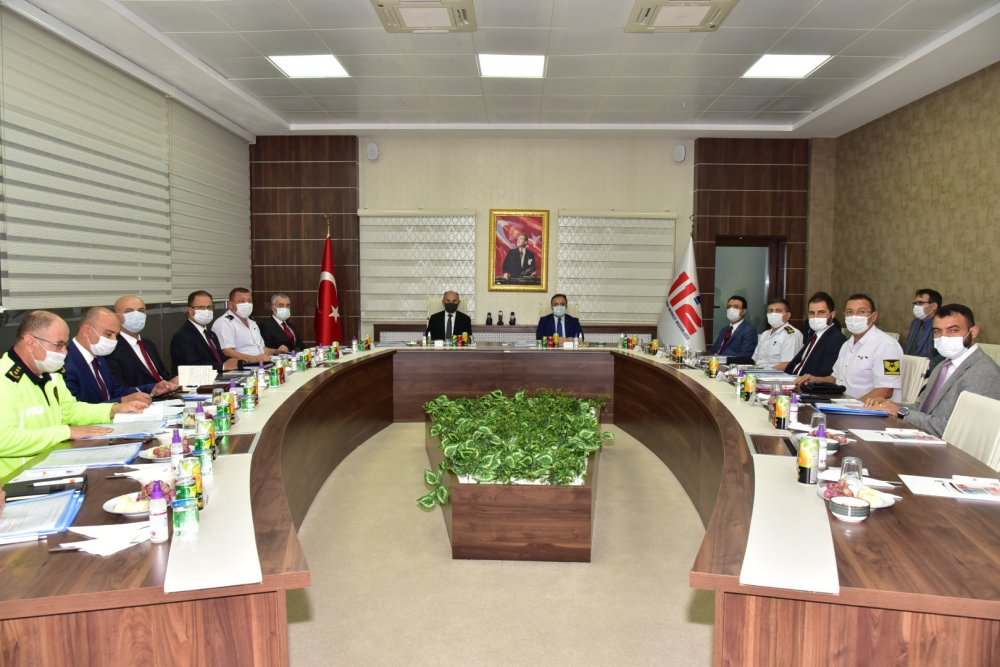 Asayiş toplantısı yapıldı