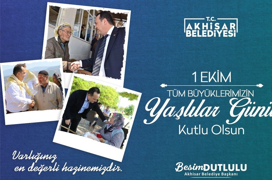 Dutlulu'dan dünya yaşlılar günü mesajı