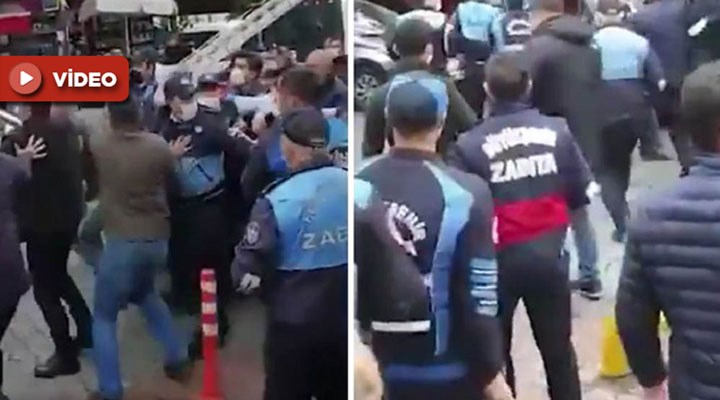 İspark'ın yerinden kur'an kursunu çıkaran İB zabıtalarına saldırı