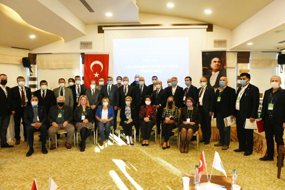 Toplantıda Manisa'yı Öküzcüoğlu temsil etti