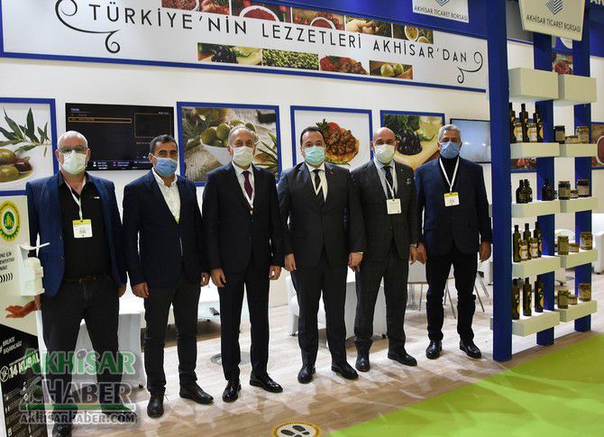 Akhisar'ın ürünleri dünyaya tanıtıldı