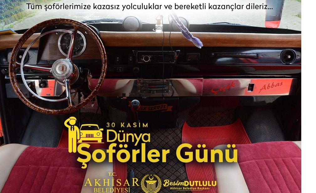 Dutlulu ,dünya şoförler günü mesajı