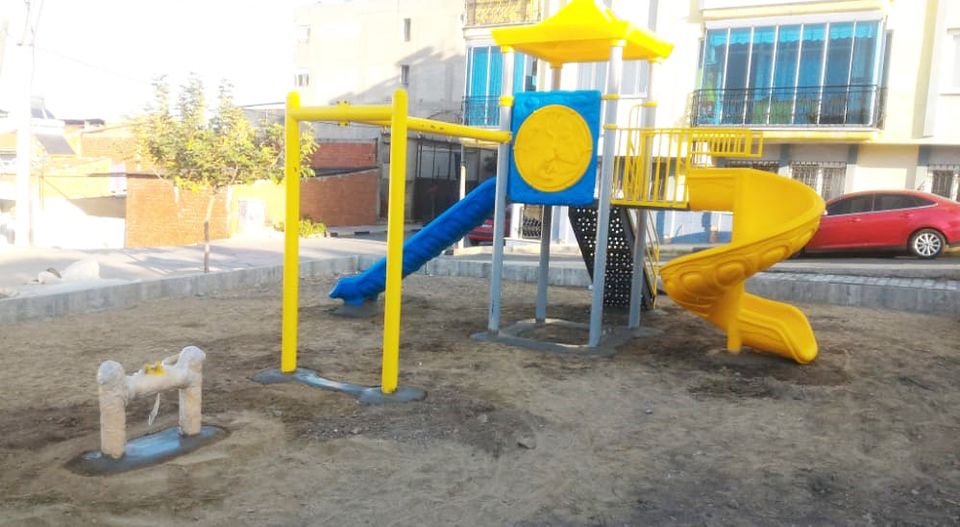 Alaşehir'de çocuk oyun sahası sayısı artıyor