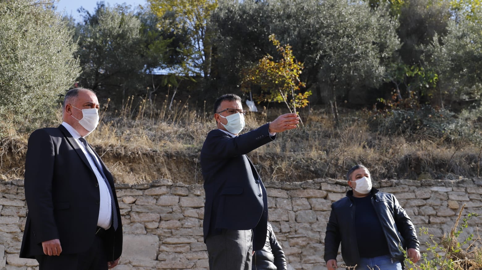 Başkan çalışma alanlarını denetledi