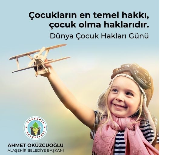 Öküzcüoğlu'ndan dünya çocuk hakları günü mesajı