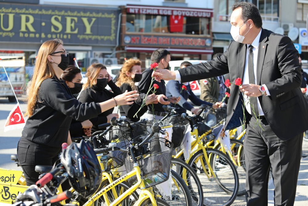 Akhisar Belediyesi'nden 10 Kasım'da bisiklet turu