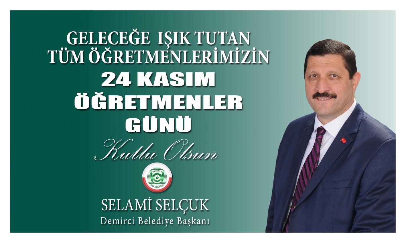 Selçuk'tan öğretmenler günü mesajı
