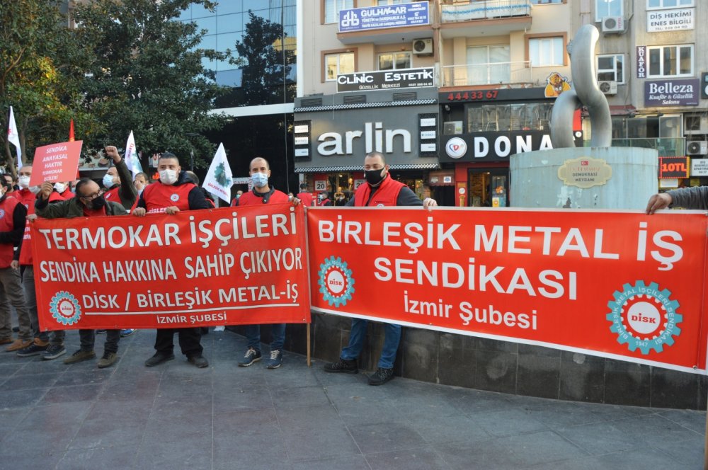 İşçilerden ücretsiz izin eylemi