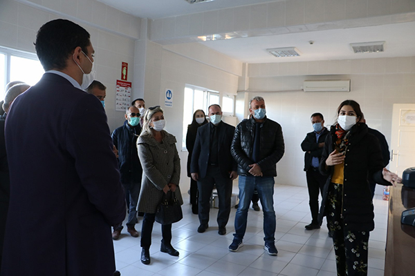 Muhtarlar arıtma tesisini gezdi