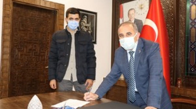 AK otopark ve AK park iş merkezinde imzalar atıldı 