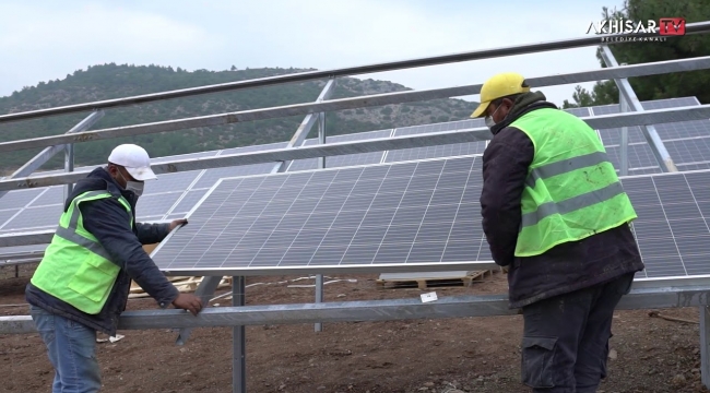 Akhisar belediyesi 25 dönüm alanda güneşten enerjisi üretecek