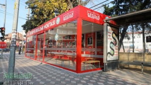 Akhisar Belediyesi kapalı durak sayısını 5'e çıkardı