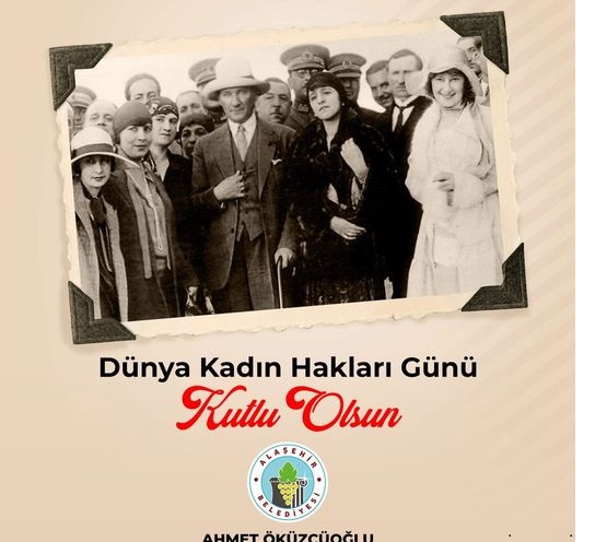 Öküzcüoğlu'dan kadın hakları günü kutlaması