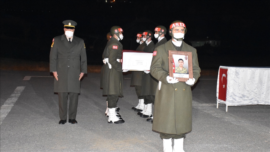 Hakkari'de bir asker kaza sonucu şehit oldu