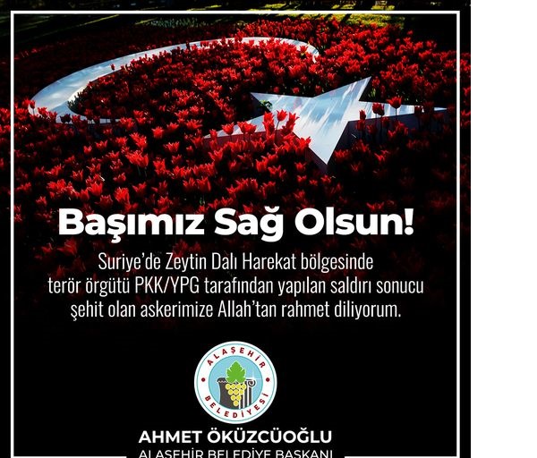 Öküzcüoğlu'den baş sağlığı mesajı