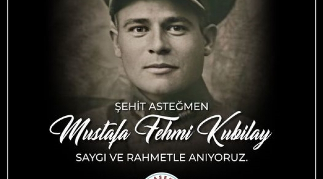 Cumhuriyet şehidi Kubilay unutulmadı