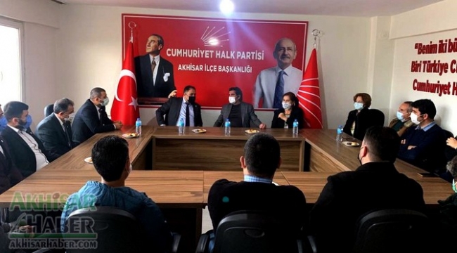 Deva partisinde CHP'ye ziyaret