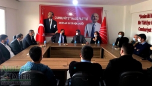 Deva partisinde CHP'ye ziyaret