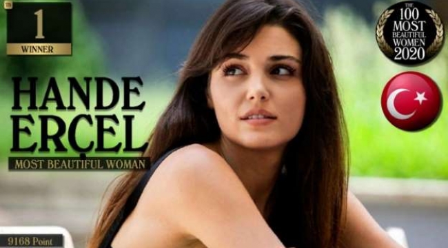 Dünyanın en güzel 100 kadını birincisi Türkiye'den 