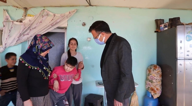 Engelli kızı için yol istedi, başkan yaptı