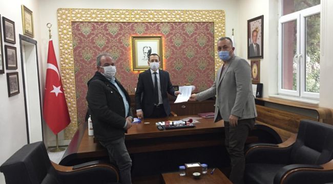 Yardımdan yararlanacak esnaf Listesi kaymakamda