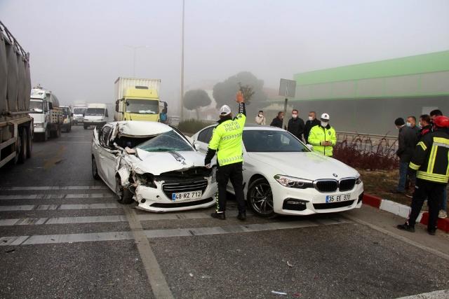 Kulada zincirleme kaza