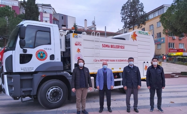 Hibe temizlik araçlar Soma'da