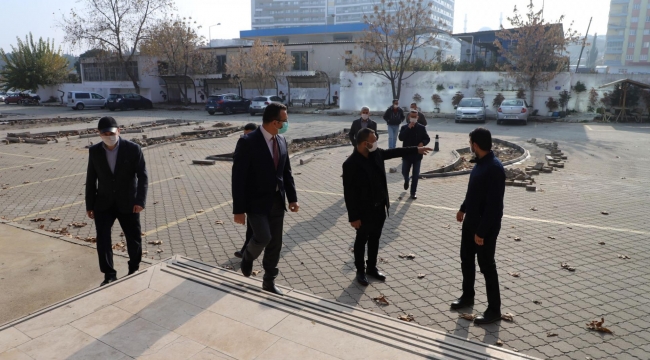 Turgutlu'da belediye çalışıyor kent güzelleşiyor