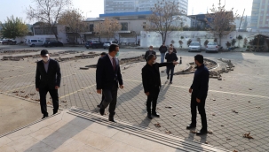 Turgutlu'da belediye çalışıyor kent güzelleşiyor