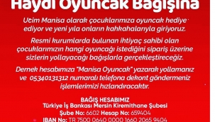 UCİM'den 'haydi Oyuncak Bağışına' kampanyası