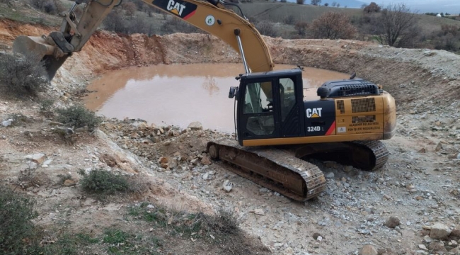 Alaşehir'de çalışmalar hafta sonuda durmadı