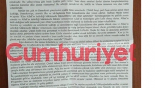 Ankara'da evlere şeriat bildirisi dağıtıldı