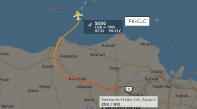 Boeing 737-500 yolcu uçağının denize düştüğü açıklandı