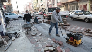 Bozulan yollara tamirat