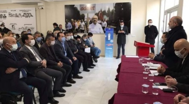 CHP JES toplantısı Salihli'de yapıldı