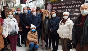 CHP'liler eski başkan Ali Ağar'ı unutmadı