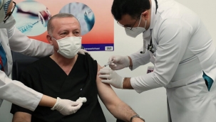 Cumhurbaşkanı Erdoğan aşı oldu