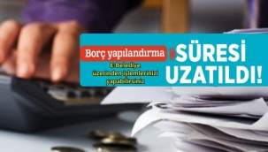 Demirci'de borç yapılandırma tarihi uzatıldı