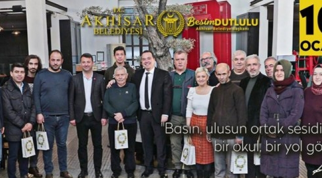 Dutlulu, çalışan gazeteciler günü kutlu olsun