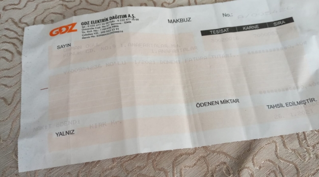 Gediz Elektrik 40 kuruş borcu olan kapalı kahvenin elektriğini kesti